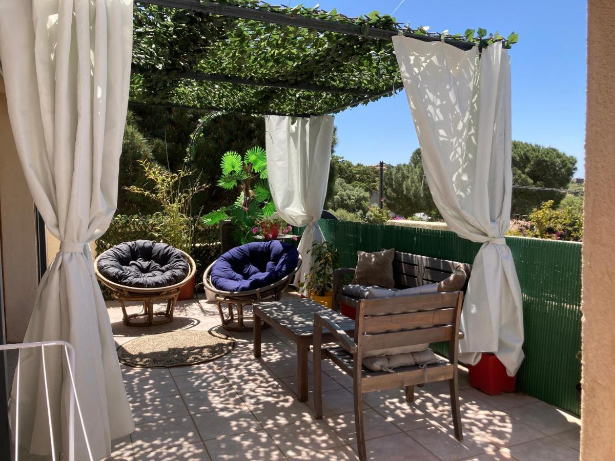 B&B Macchia Verdata Avec Piscine Monacia-d'Aullene Exterior foto