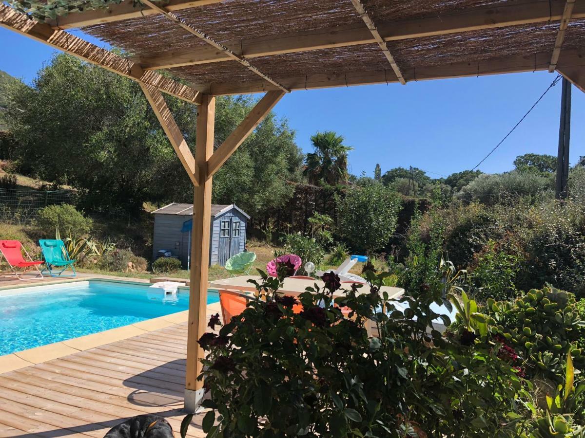 B&B Macchia Verdata Avec Piscine Monacia-d'Aullene Exterior foto